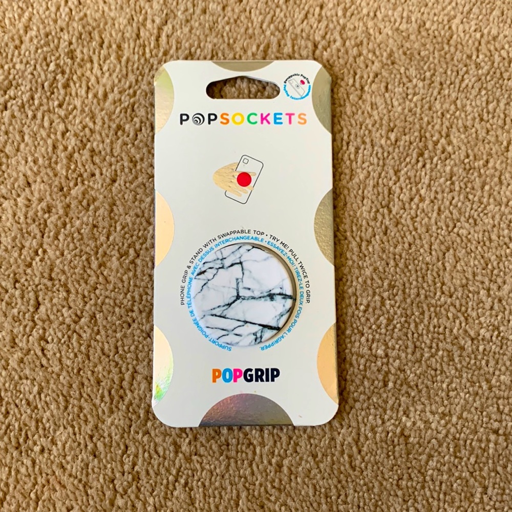 PopSocket - Dove White Marble